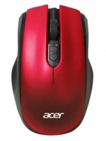 Мышь беспроводная Acer OMR032,1600dpi, Wireless, Черный/Красный ZL.MCEEE.009