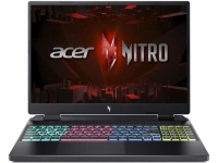 Ноутбук Acer Nitro 16 AN16-41 Ryzen 9 7940H 32Gb SSD 1Tb NVIDIA RTX 4070 для ноутбуков 8Gb 16 WQXGA IPS Cam 90Вт*ч No OS Черный AN16-41-R89N NH.QLJCD.002