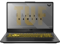 Ноутбук ASUS TUF Gaming F17 FX706HEB i5-11400H 8Gb SSD 512Gb NVIDIA RTX 3050Ti для ноу 4Gb 17,3 FHD IPS Cam 90Вт*ч No OS Серый FX706HEB-HX103 90NR0713-M03690