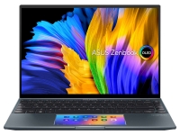 Ноутбук ASUS Zenbook 14X UX5400EG i7-1165G7 16Gb SSD 512Gb NVIDIA MX450 2Gb 14 2.8K OLED TS Cam 63Вт*ч Win10 Серый UX5400EG-KN185T 90NB0T83-M001L0