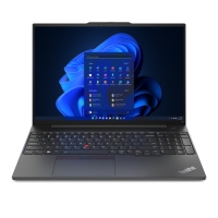 Ноутбук Lenovo ThinkPad E16 Gen 1 (21JT001AUS) 16" Ryzen 7 7730U Radeon Graphics 16ГБ SSD 512ГБ MS Windows 11 Professional ENG Черный