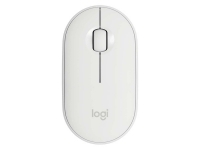Мышь беспроводная Logitech Pebble M350, 1000dpi, Bluetooth, Wireless/USB, Белый, 910-005716